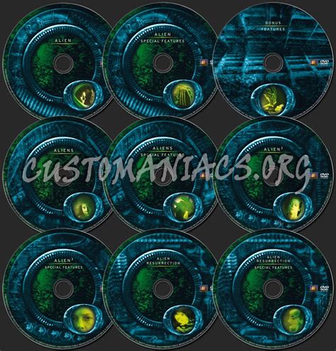 Alien Complete Collection Dvd Label Dvd Covers And Labels By