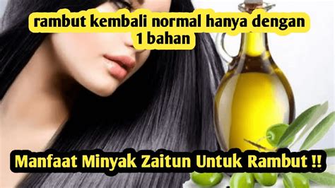 Rekomendasi Minyak Zaitun Untuk Rambut Di Indomaret Bisa Bikin Rambut