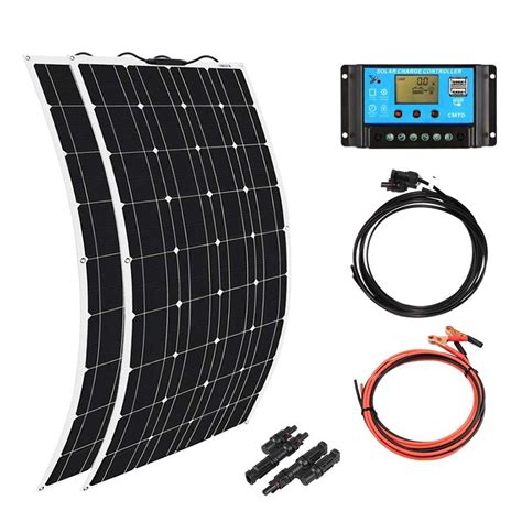 Solar Panel Kit Flexible Module 120 240 360 480 600 720 W Photovoltaic