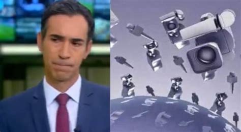 Urgente Cesar Tralli Entra Ao Vivo Na Globo E D Triste Not Cia