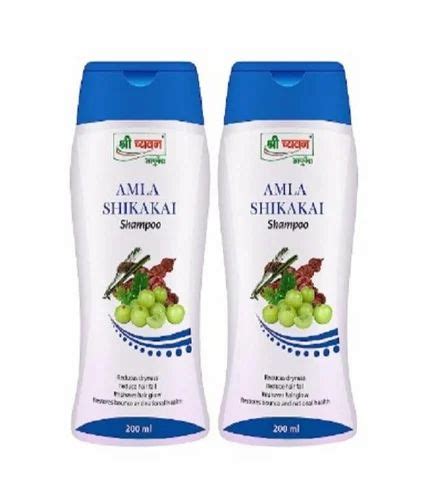 Shri Chyawan Amla Shikakai Shampoo Pack of 2 at Rs 349 अमल शककई