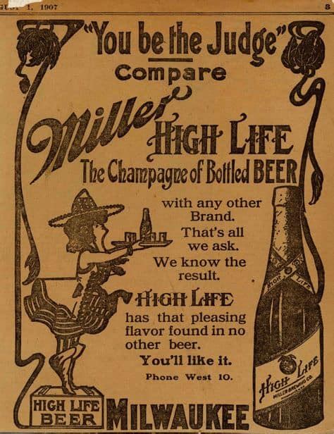 Miller High Life Holiday Champagne Bottles Return - American Craft Beer