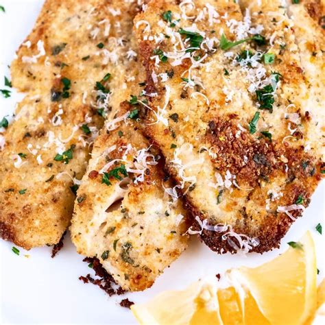 Baked Flounder Recipe with Parmesan Crumbs - Yummy and fully