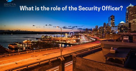 What Is The Role Of A Security Officer Secta Training Academy Sydney