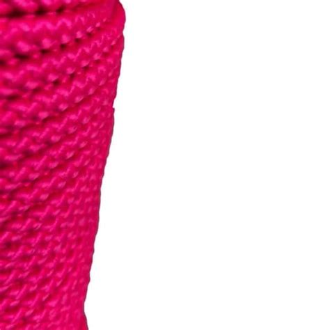 Mm Pink Braided Polypropylene Bondage Rope Metre Reel