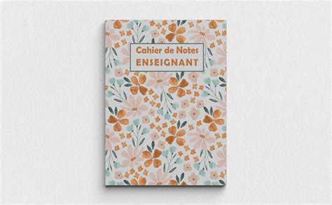 Amazon fr Cahier de Notes Enseignant Carnet Relevé de Notes pour les