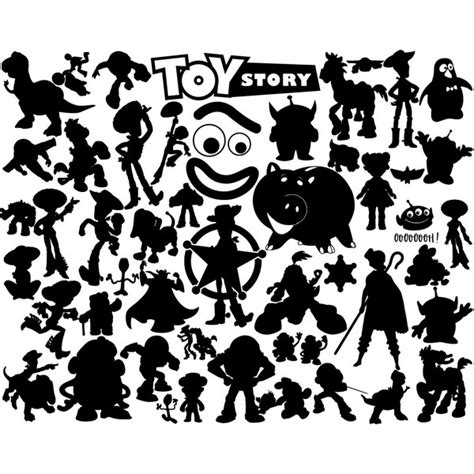 Toy Story Svg Toy Story Silhouette Svg Toy Story Png Dxf Inspire