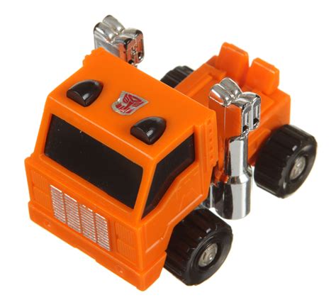 Mini Vehicles Huffer (Transformers, G1, Autobot) | Transformerland.com - Collector's Guide Toy Info