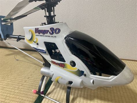 1円JR ボイジャー30 OS MAX 32 SX エンジン ラジコン ヘリコプター JR Voyager 30 RC Engine