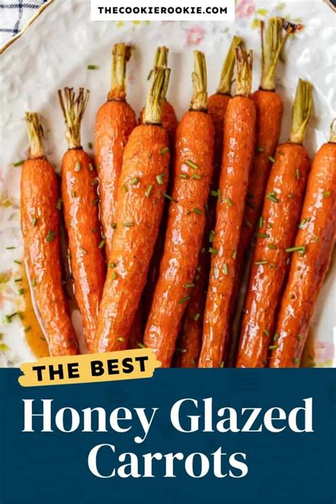 Honey Glazed Carrots Recipe Ginger Carrots The Cookie Rookie®