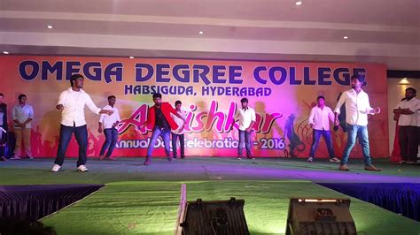 College Annual Fest At Omega Degree College Youtube