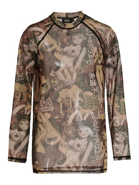 Tops Tank Tops Gcds Hentai Top SS23M14045760 Shop Online At THEBS