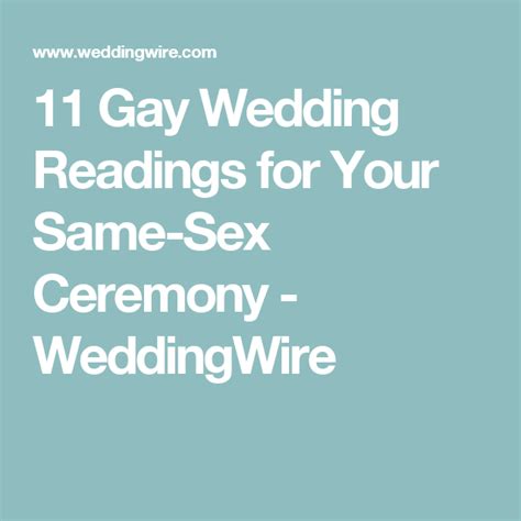 19 Best Gay Wedding Vows Ideas