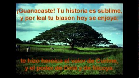 Himno Anexi N De Guanacaste Youtube