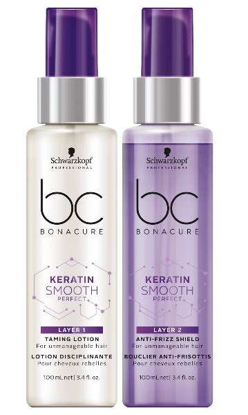 Schwarzkopf Bc Keratin Smooth Perfect Duo Layering Gorgeous Hair Products Shampoos And Treatments