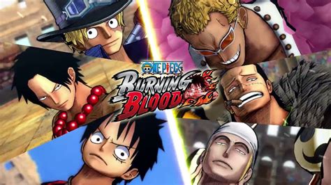 One Piece Burning Blood Trailer Official Vs Fights Gameplay