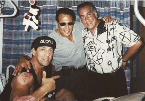 Actor and former hells angel Chuck Zito, Anthony “Bruno Red” Indelicato ...