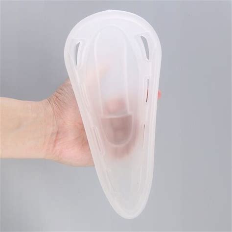 Clear Bulge Cup Pads Silicone Cup Removable Push Up Cup Enhancing Men