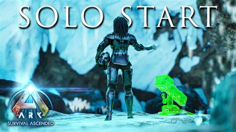 Solo Start In My Op Cave Ark Ascended Small Tribes Pvp Youtube