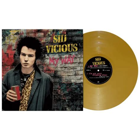 Sid Vicious Rat Scabies Gold Vinyl Usa Import Sex Pistols The
