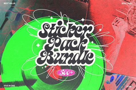 Y2k Sticker Pack Bundle 2023 On Behance