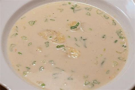 Banana Soup With Cream