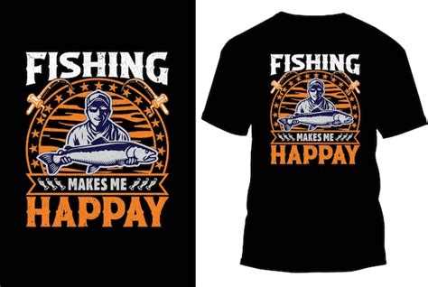 Premium Vector Fishing T Shirt Design Vector Illustration