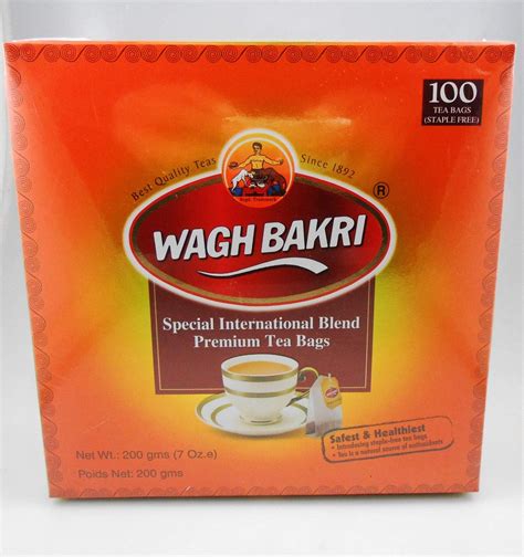 Wagh Bakri Premium Tea Bags 100 Bags Indian Food Grocery And Gourmet Food