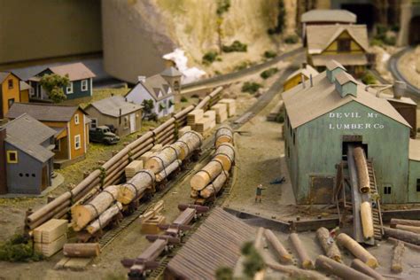 HO Scale Lumber Layout Model Railroad Layouts PlansModel