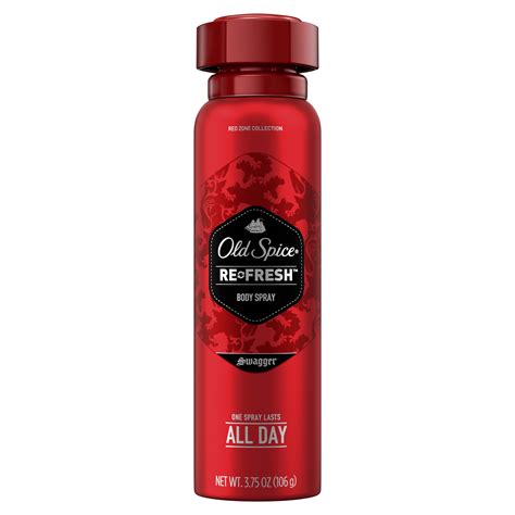 Old Spice Red Zone Swagger Scent Body Spray For Men 3 75 Oz