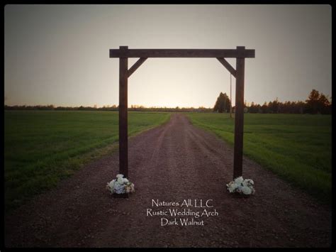 Outdoor Wedding Arch-Arbor/Compete Kit For Outdoor Weddings/Rustic ...