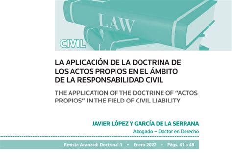 La aplicación de la doctrina de los actos propios en el ámbito de la