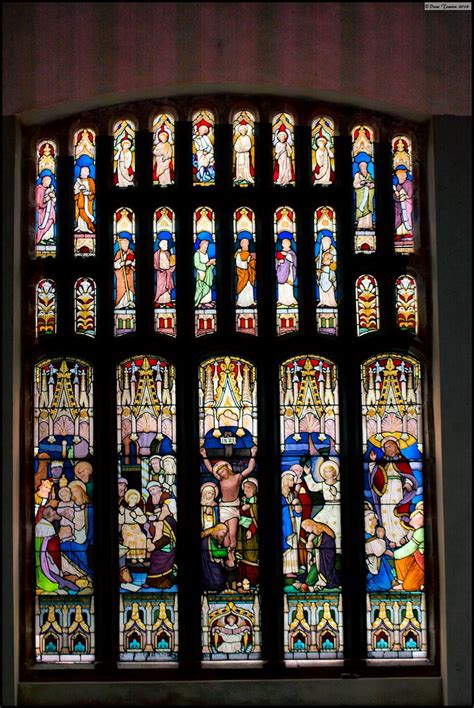 Main Stained Glass Window Holme Cultram Abbey Dave A Towson Flickr