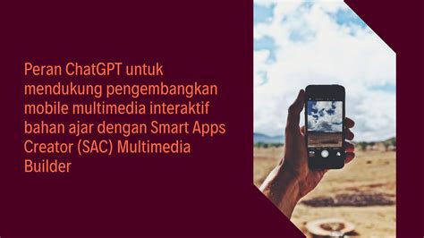 Peran Chatgpt Untuk Mendukung Pengembangkan Mobile Multimedia