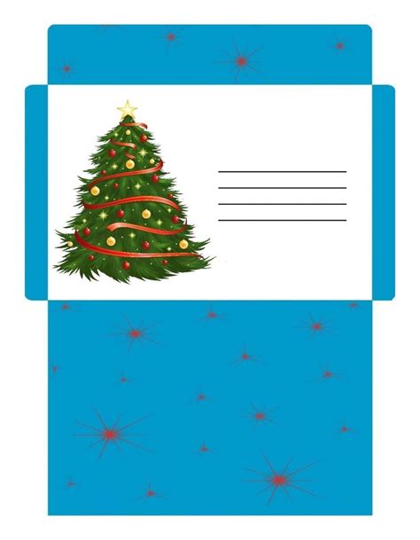 Enveloppes De Noel Imprimer Id Es Faire Chez Soi