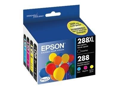 Epson DURABrite Ultra 288XL High Yield Inkjet Ink Cartridge Multi