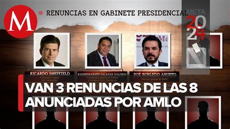 8 funcionarios dejarán el gabinete para participar en procesos