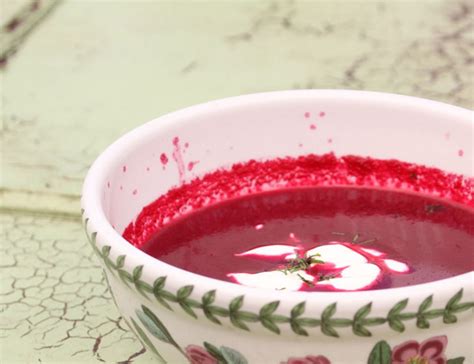 Perfect Pink Soup Recipe Abel Cole