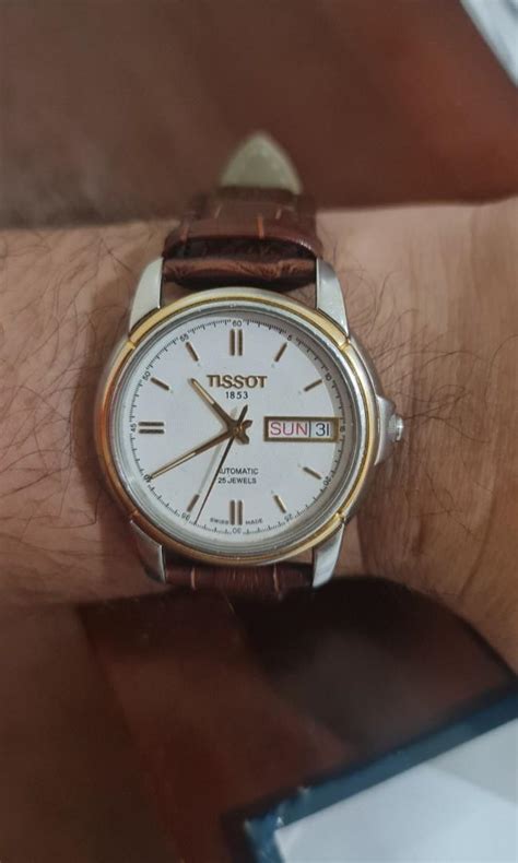 Vintage Swiss Made Tissot Automatic Jewels D D Men S