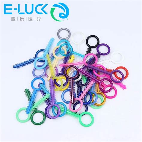 Dental Orthodontic Modules Elastomeric Odontologia Dental Orthodontic Elastic Ligature Ties