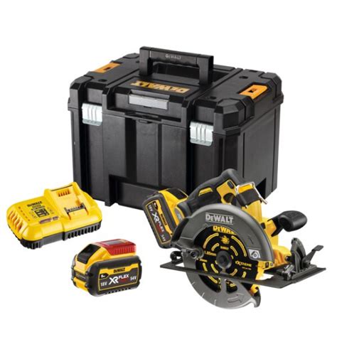 Dewalt Dcs X Qw Scie Circulaire V Flexvolt Mm Tstak X Ah