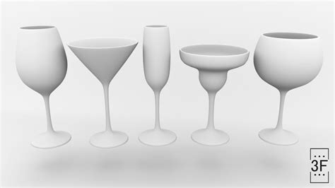 Glass Cup 3d Model Cgtrader