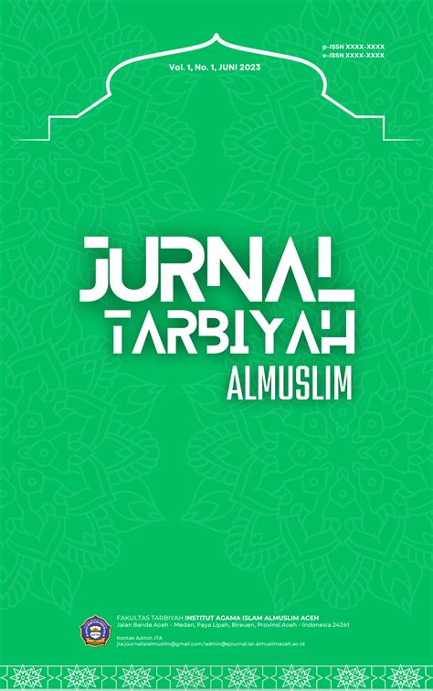 COVER JTA IAI Almuslim Aceh