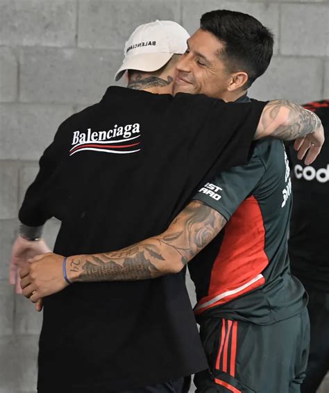 Enzo Fernández Y Un Reencuentro Muy Especial Volvió A River Y Le Dio