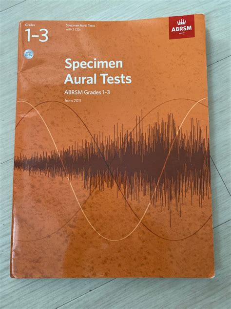 ABRSM Specimen Aural Tests Hobbies Toys Music Media Music Scores