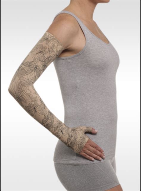 Juzo Soft Arm Sleeve Butterfly Henna Body Works Compression