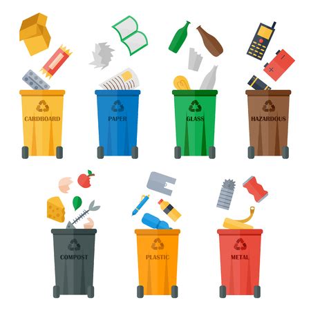 Photo of Waste sorting of garbage types - ID:54707044 - Royalty Free Image - Stocklib