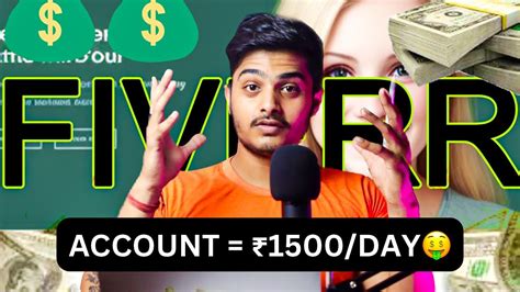 How To Create Account On Fiverr Fiverr Account Create Make Money