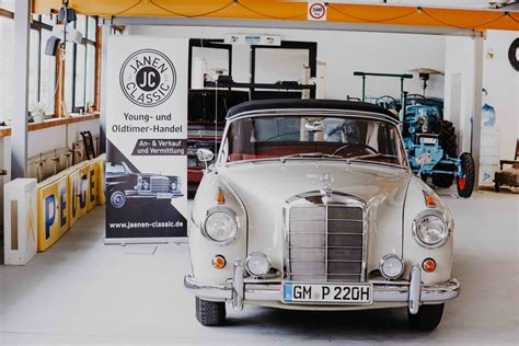 Mercedes Benz 220S Ponton Cabriolet W180 VERKAUFT JÄNEN CLASSIC