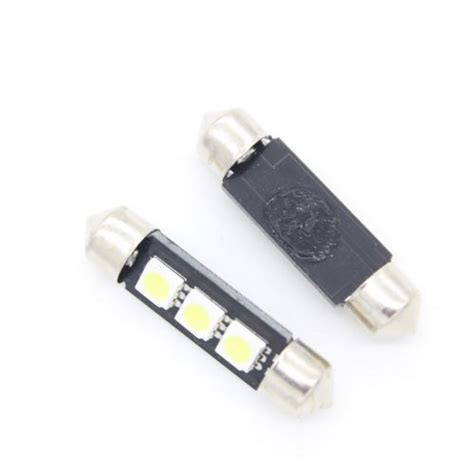 Buy X Mm Smd Led White Car Dome Festoon Interior Light Bulbs